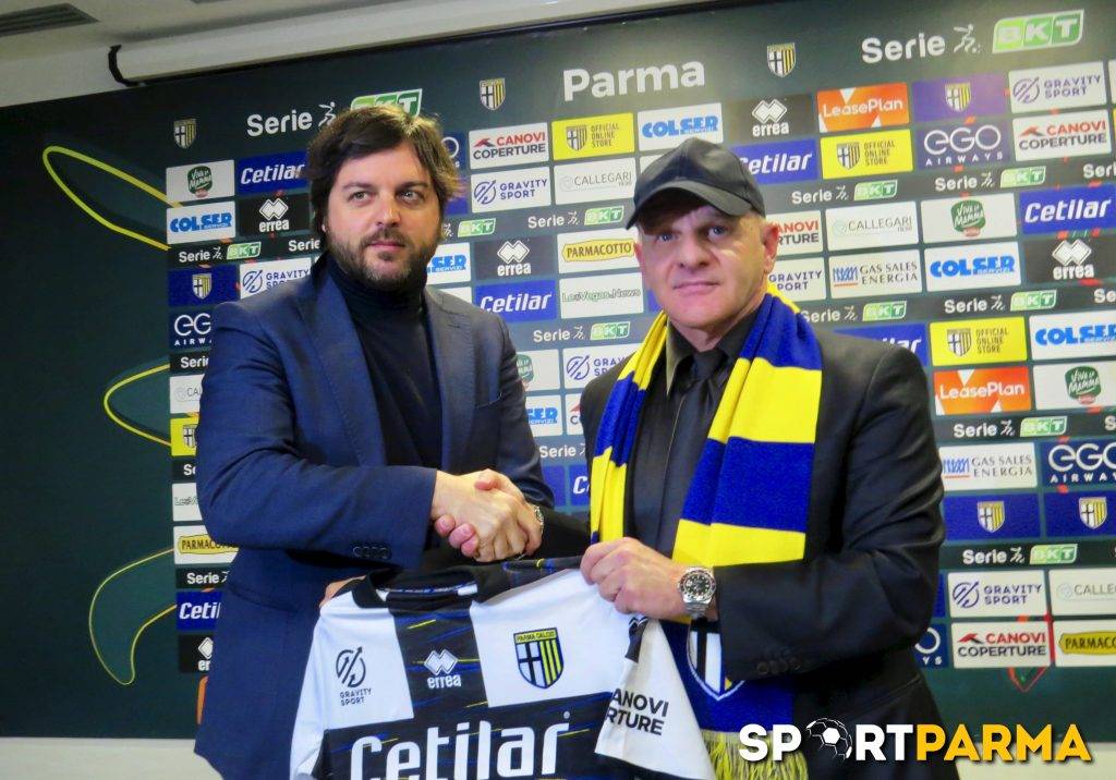 Javier Ribalta e Giuseppe Iachini conferenza Parma Calcio 25.12.2021