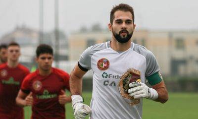 Marco Ghiretti portiere Fidentina