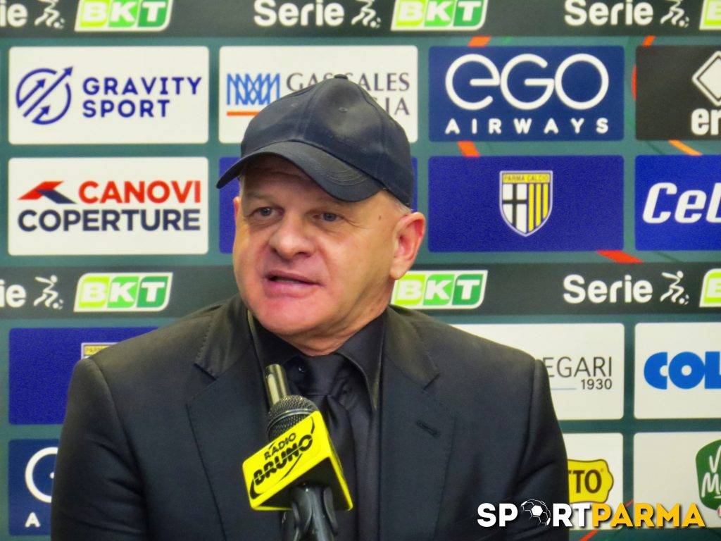 Mister Beppe Iachini conferenza stampa Parma Calcio 25.12.2021
