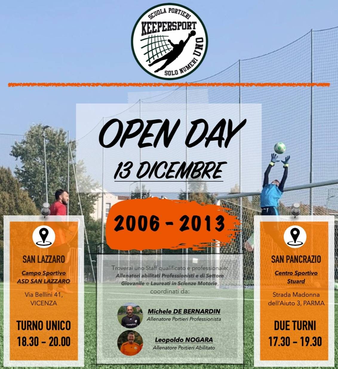 OPEN DAY SCUOLA PORTIERI KEEPERSPORT 13.12.21 e1637751236628