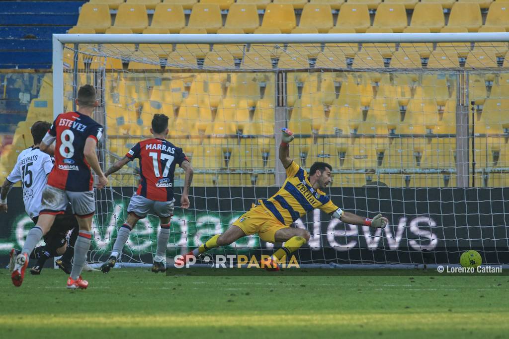 parma vs crotone gol marras pareggio