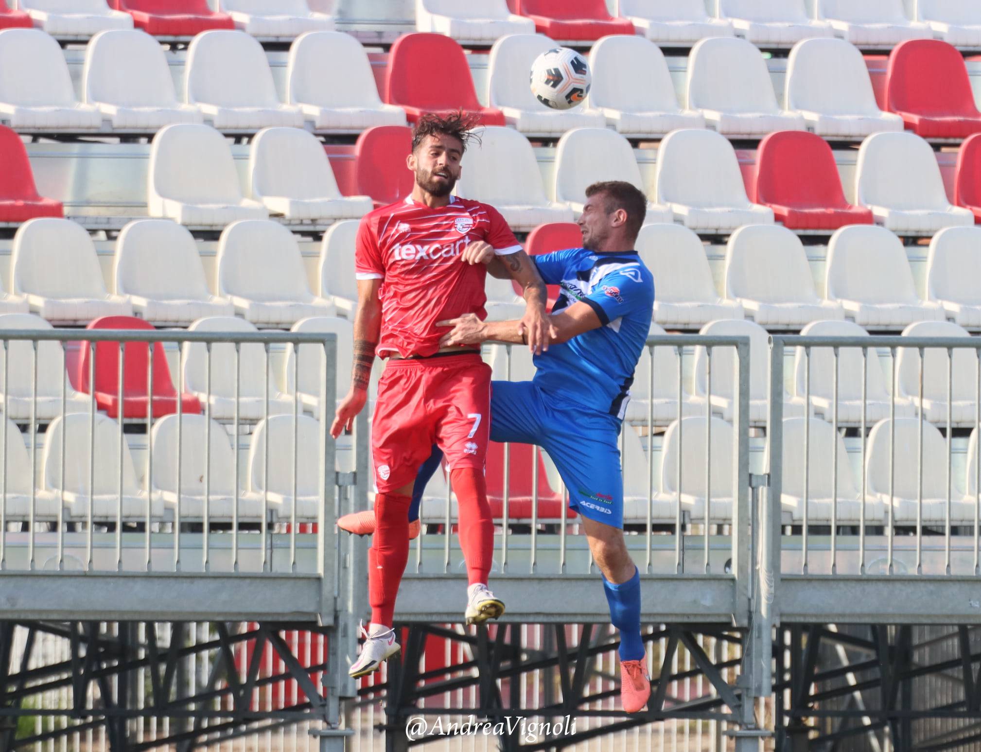 Marco Fogliazza in Athletic Carpi Borgo San Donnino 2 1 7a giornata Serie D gir. D 2021 2022 Foto Andrea Vignoli