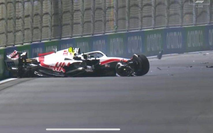 Mick Schumacher incidente arabia saudita