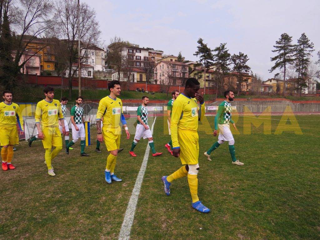 Salsomaggiore Fortis Juventus 2 0 ritorno degli ottavi di finale della Coppa Italia Eccellenza 16 mar 2022 9096