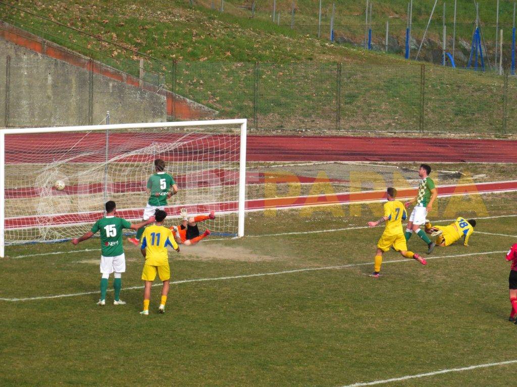 Salsomaggiore Fortis Juventus 2 0 ritorno degli ottavi di finale della Coppa Italia Eccellenza 16 mar 2022 9241