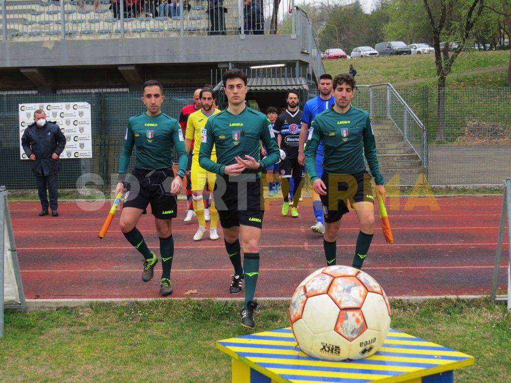 Salsomaggiore Fossombrone 0 1 andata dei quarti di finale della Coppa Italia Eccellenza 30 mar 2022 0321