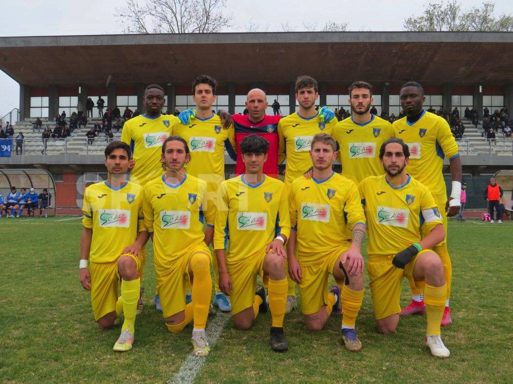 Salsomaggiore Fossombrone 0 1 andata dei quarti di finale della Coppa Italia Eccellenza 30 mar 2022 0327