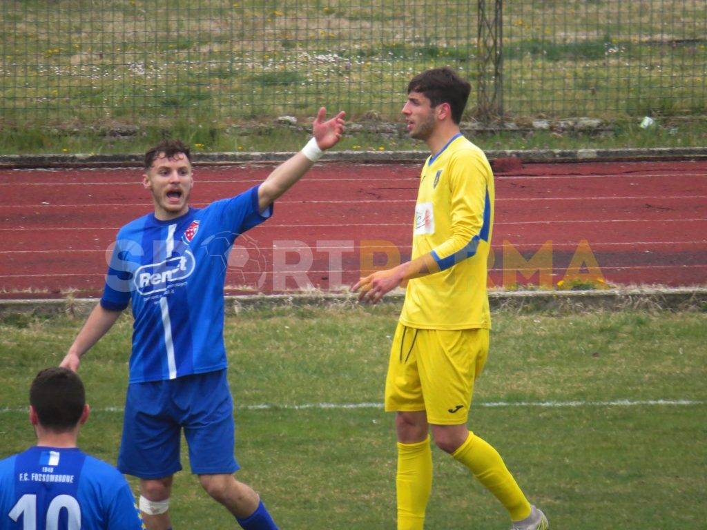 Salsomaggiore Fossombrone 0 1 andata dei quarti di finale della Coppa Italia Eccellenza 30 mar 2022 0340