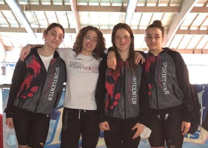 Staffetta Femminile 4x200 Junior Piscopo Greta 2008 Gherardi Alessia 2007 Canuti Elena 2009 Cornini serena 2006