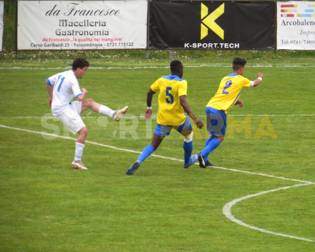 Fossombrone Salsomaggiore 0 1 ritorno dei quarti di finale della Coppa Italia Eccellenza 06 apr 2022 0601