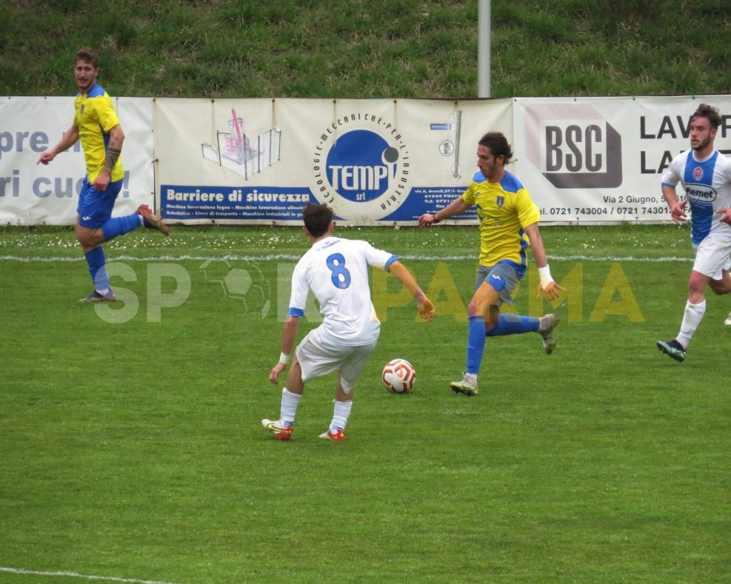 Fossombrone Salsomaggiore 0 1 ritorno dei quarti di finale della Coppa Italia Eccellenza 06 apr 2022 0655