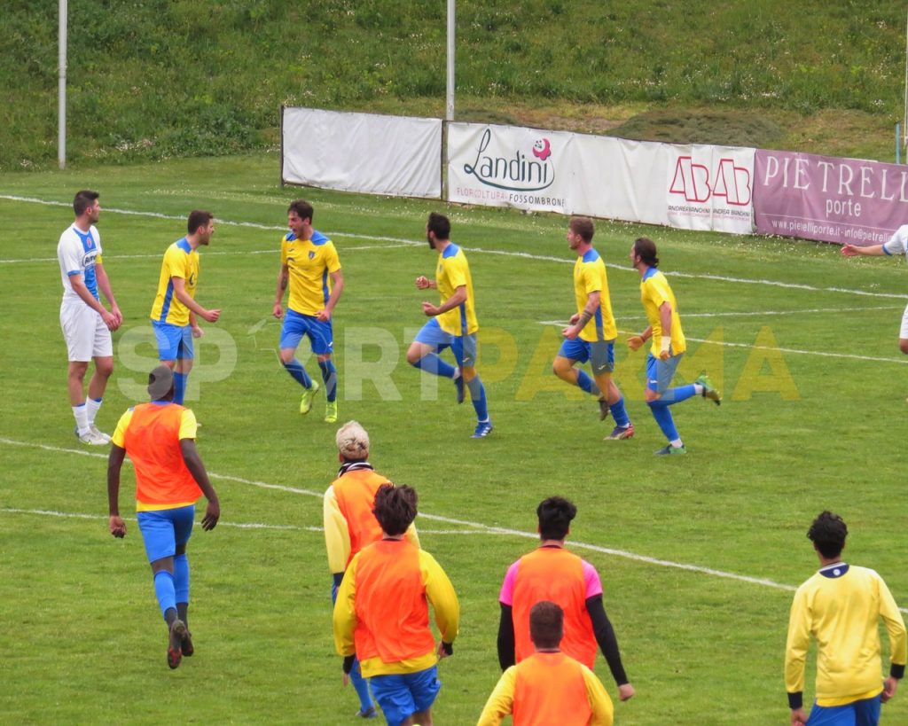 Fossombrone Salsomaggiore 0 1 ritorno dei quarti di finale della Coppa Italia Eccellenza 06 apr 2022 0687