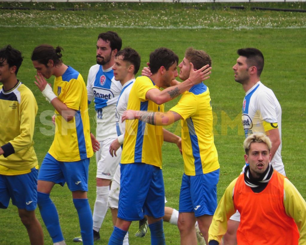 Fossombrone Salsomaggiore 0 1 ritorno dei quarti di finale della Coppa Italia Eccellenza 06 apr 2022 0693