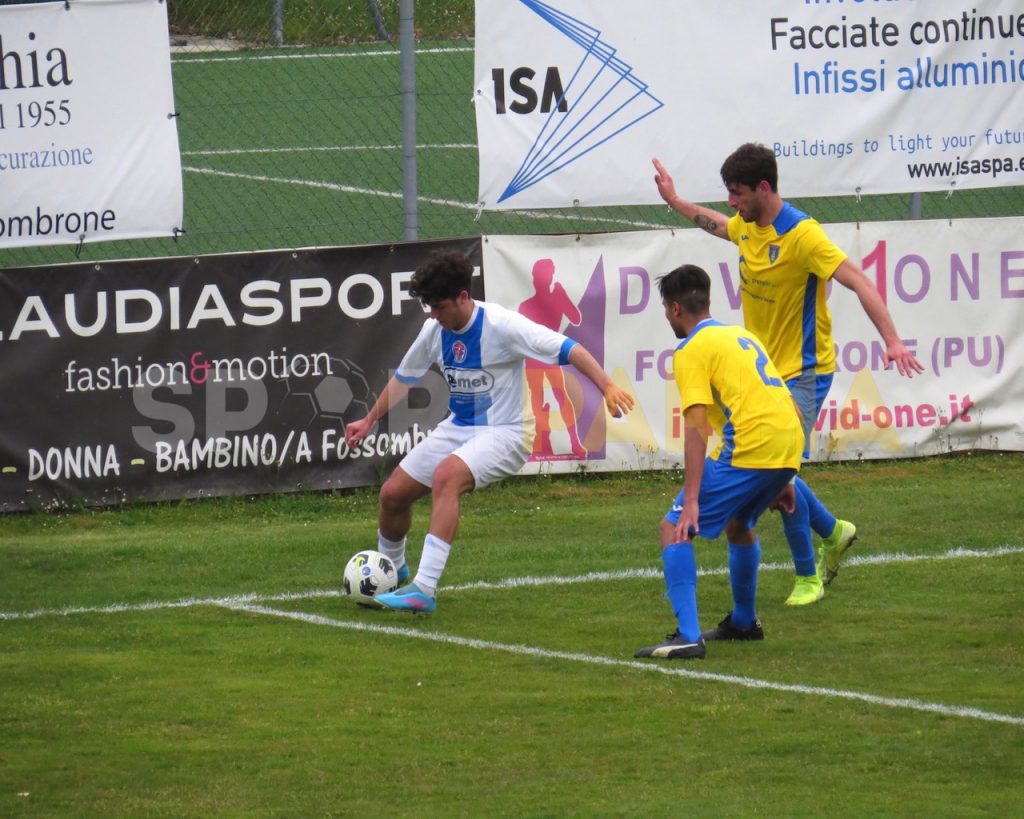 Fossombrone Salsomaggiore 0 1 ritorno dei quarti di finale della Coppa Italia Eccellenza 06 apr 2022 0702