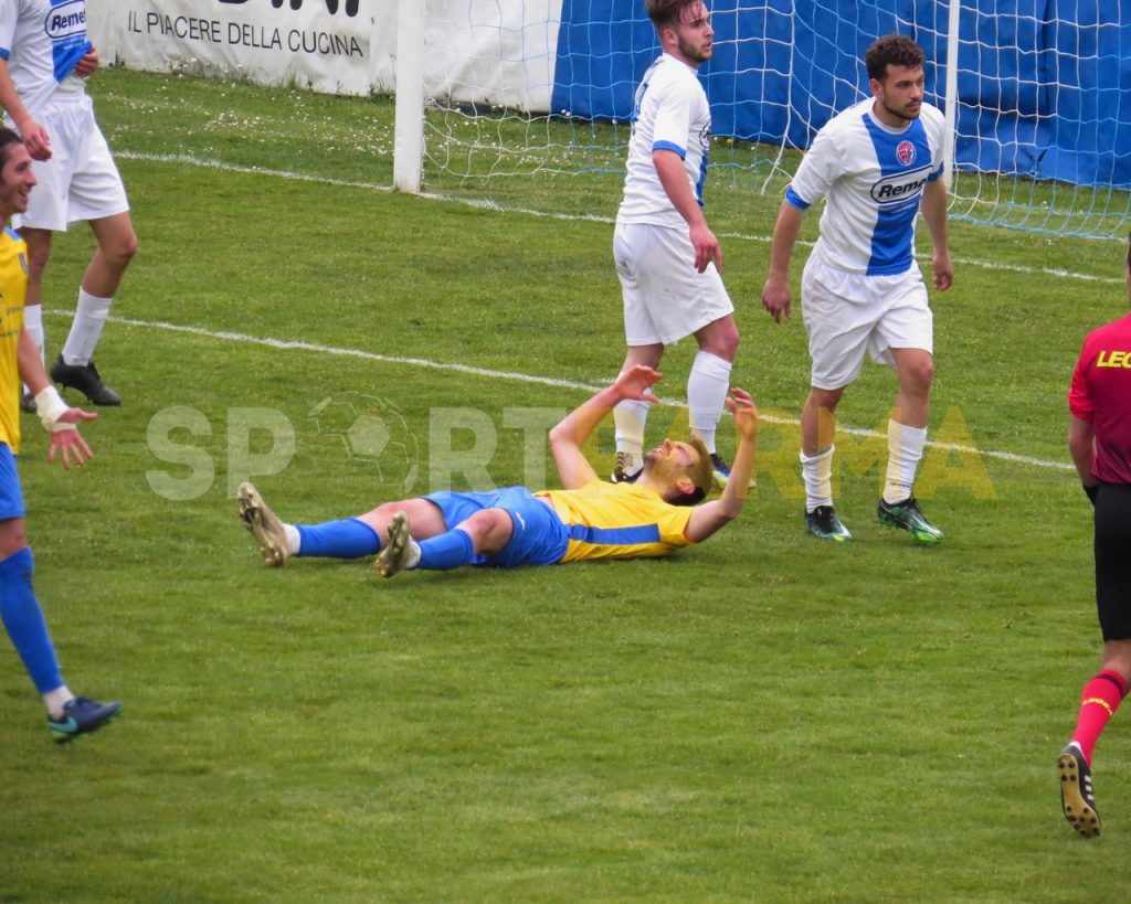 Fossombrone Salsomaggiore 0 1 ritorno dei quarti di finale della Coppa Italia Eccellenza 06 apr 2022 0707