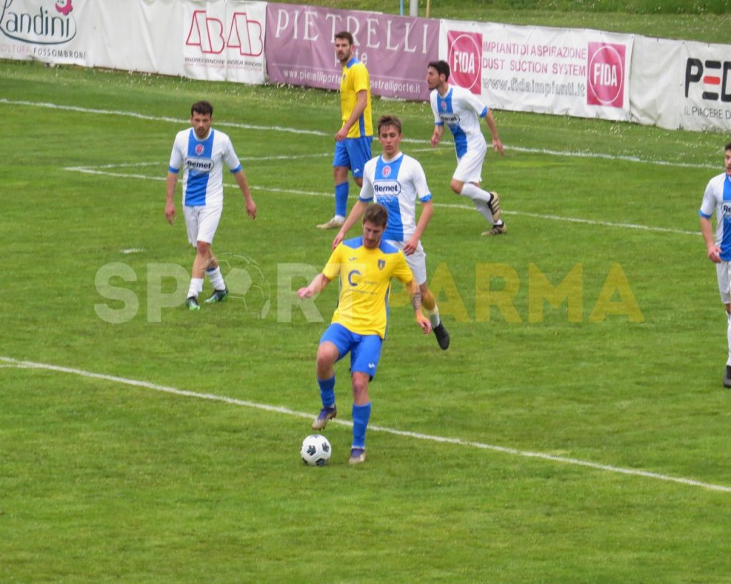 Fossombrone Salsomaggiore 0 1 ritorno dei quarti di finale della Coppa Italia Eccellenza 06 apr 2022 0727