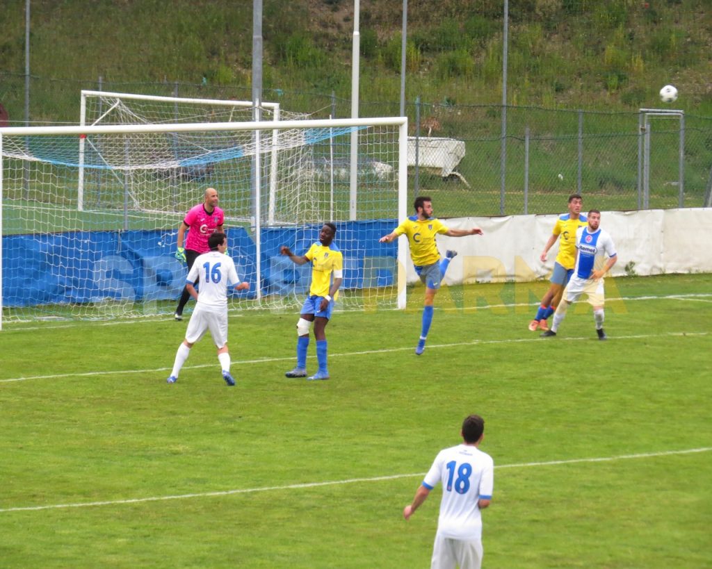 Fossombrone Salsomaggiore 0 1 ritorno dei quarti di finale della Coppa Italia Eccellenza 06 apr 2022 0744