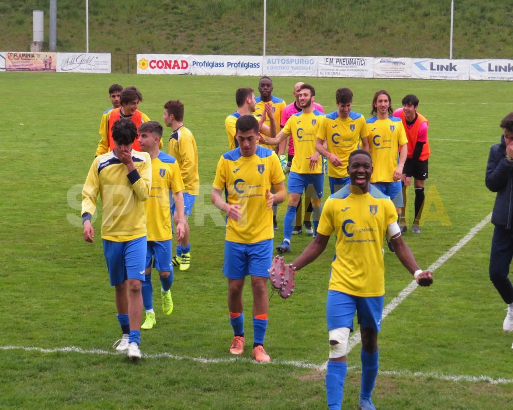 Fossombrone Salsomaggiore 0 1 ritorno dei quarti di finale della Coppa Italia Eccellenza 06 apr 2022 0819