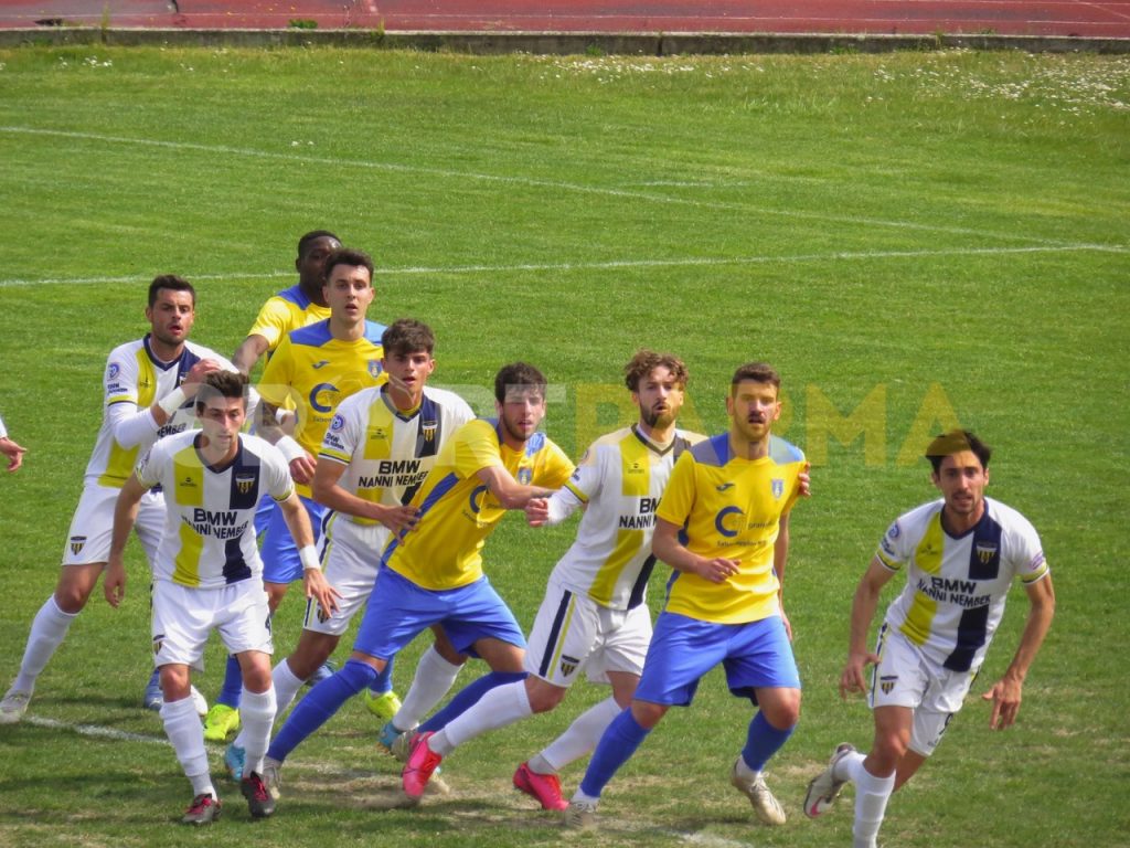 Salsomaggiore Ciliverghe 3 0 andata delle semifinali della Coppa Italia Eccellenza 13 apr 2022 0918