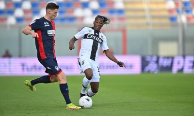 coulibaly in crotone vs parma serie b