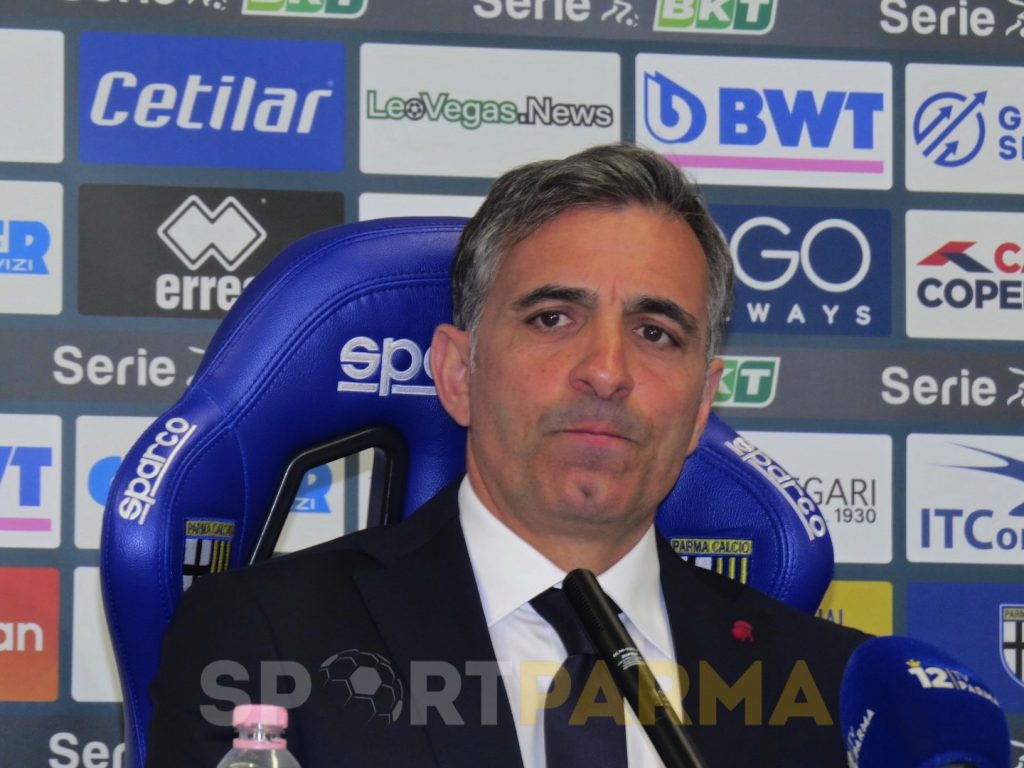 Conferenza stampa mister Pecchia Parma Calcio 8 giugno 2022 2024