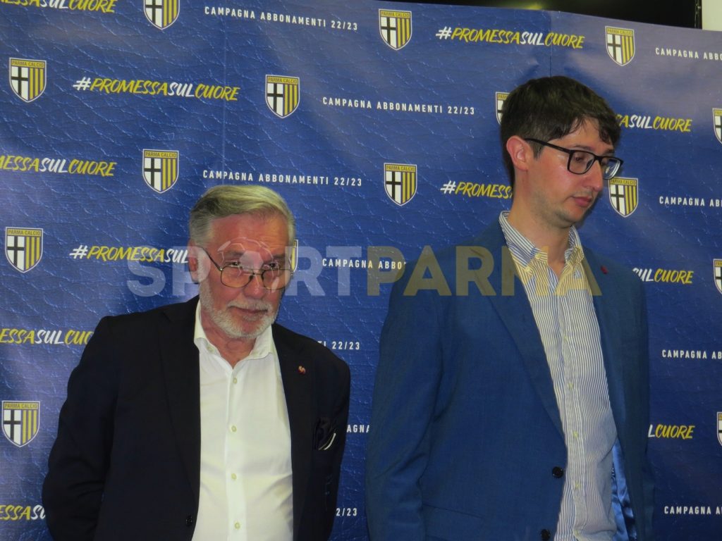 Conferenza stampa presentazione campagna abbonamenti Parma Calcio 29 giugno 2022 2272