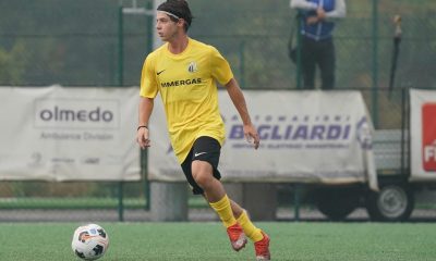 Cristiano Lorenzani con la maglia del Lentigione Serie D 2021 2022