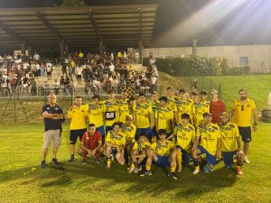 La squadra Juniores U19 del Noceto seconda classificata nella finalissima regionale