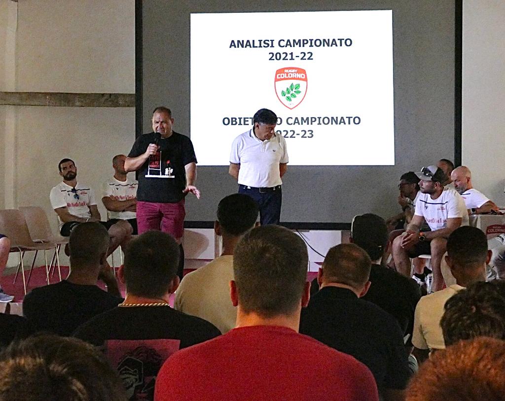 Presentazione Rugby Colorno 2022 23