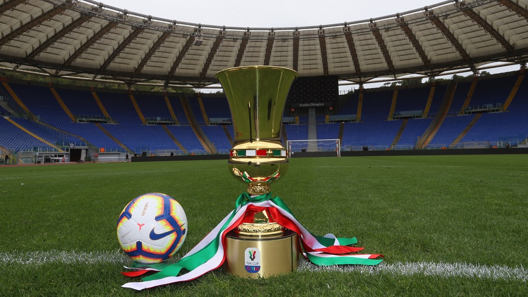 coppa italia calcio serie a e b trofeo
