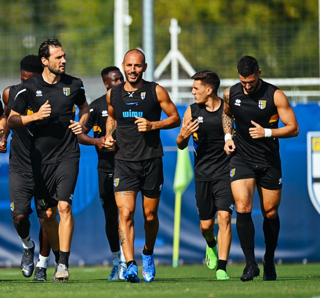 allenamento parma agosto