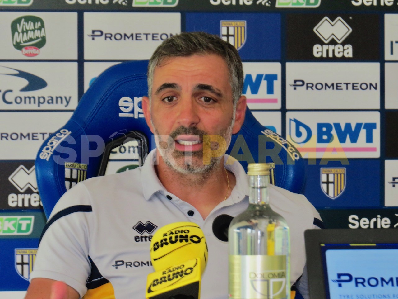 Conferenza mister Fabio Pecchia Parma Calcio 1913 9 settembre 2022 1