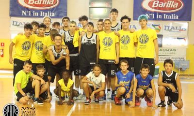foto squadra Parma Basket Project U17M