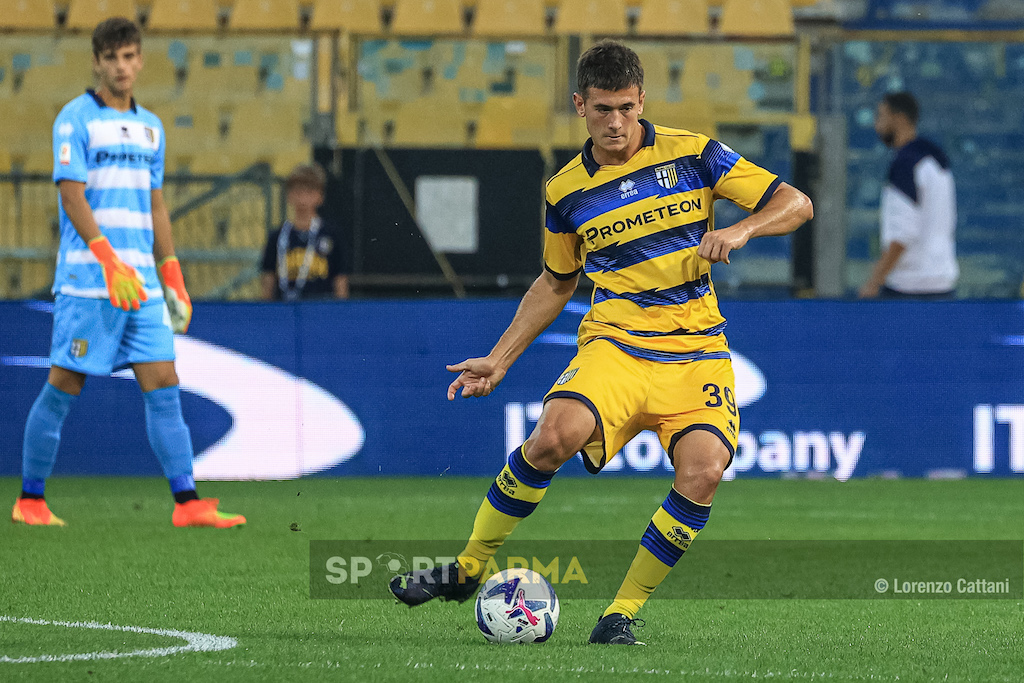 Alessandro Circati in Parma Bari 1 0 di Coppa Italia