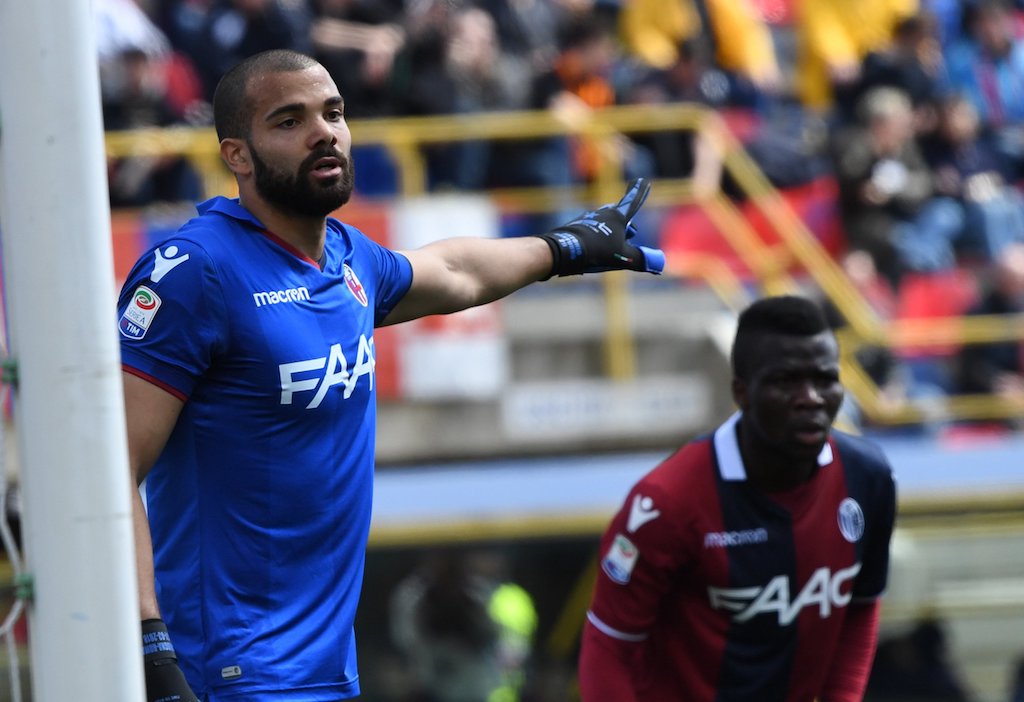 Antonio Santurro in Bologna Roma 1 1 Serie A 2017 2018