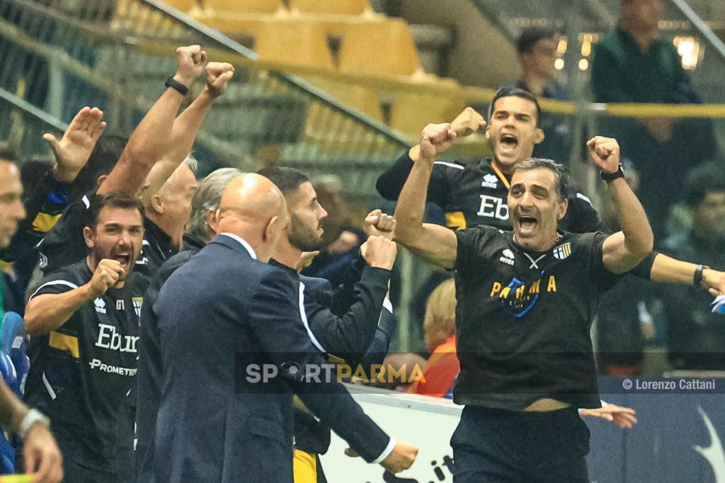 Fabio Pecchia in Parma Bari 1 0 sedicesimi di Coppa Italia