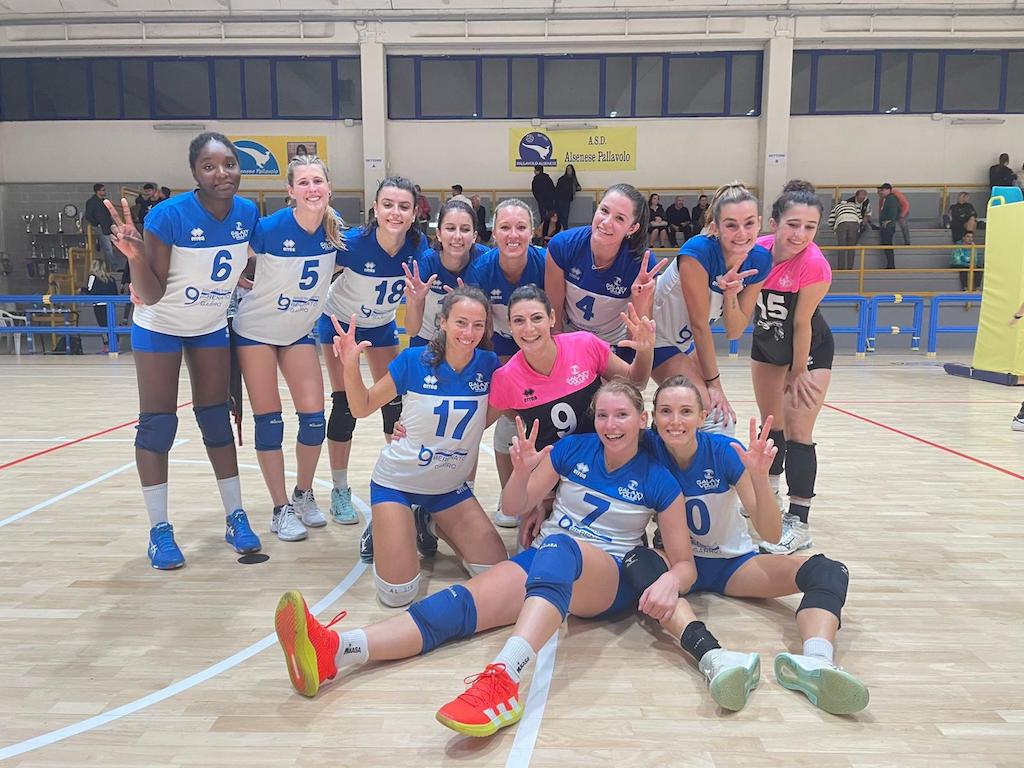 La squadra del Galaxy Volley di B2 femminile