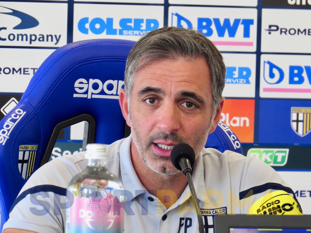 mister Fabio Pecchia in conferenza stampa Parma Calcio 14 ott2022 1