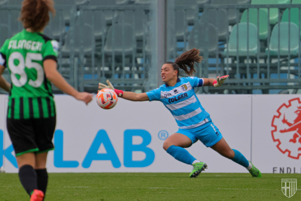 Alessia Capelletti in Sassuolo Parma Serie A femminile 2022 2023
