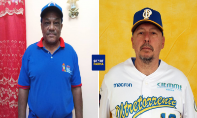 Gruppo Oltretorrente Juan Miguel Ramirez Torres Old Parma softball e Massimo Melassi Ciemme baseball