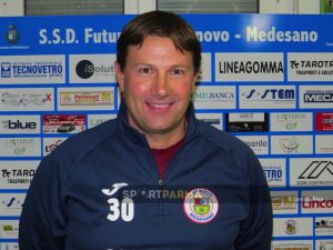 Presentazione 1dic2022 mister Matteo Bonazzi allenatore Futura Fornovo Medesano Promozione 2022 2023