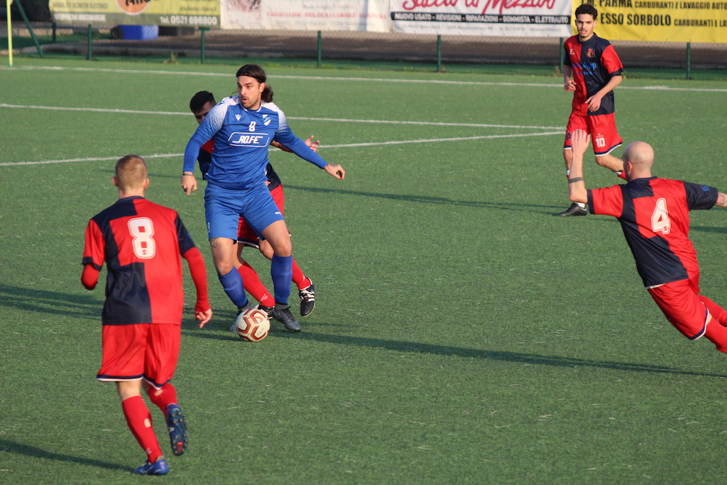 Sorbolo Biancazzurra Marzolara 1 2 15a giornata Prima Categoria gir. B Diego Zanetti