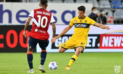 Yordan Osorio in Cagliari Parma 4 3 Serie A 2020 2021