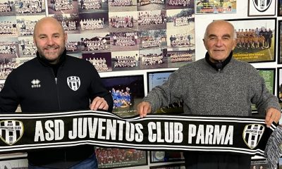 Il ds Alberto Marano e il presidente della Juventus Club Parma Mauro Bertoncini