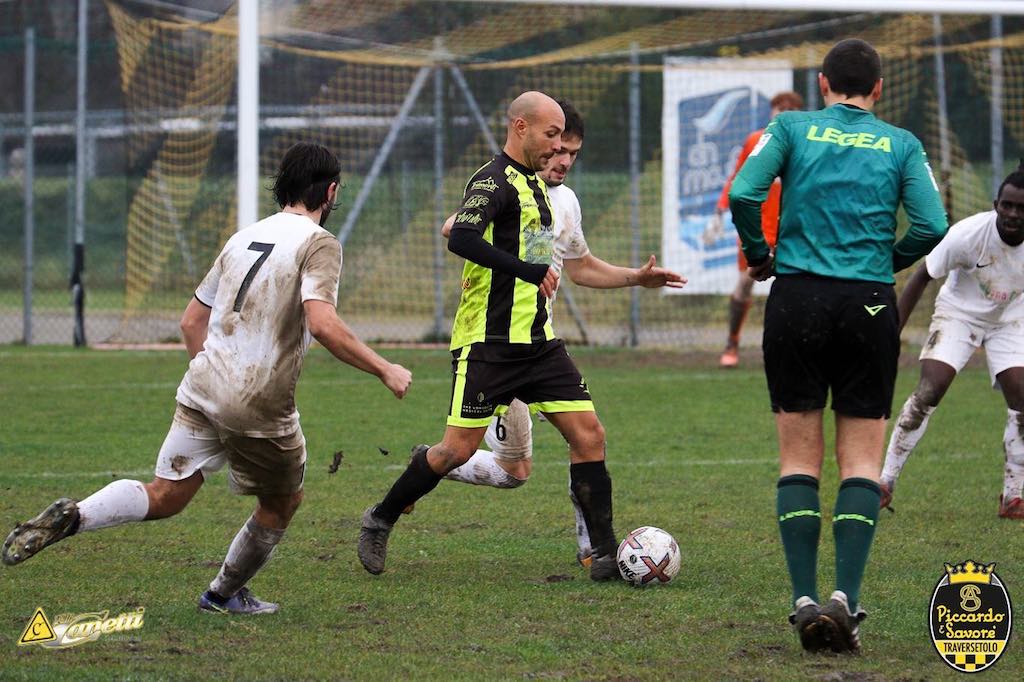 Omar Laribi in Piccardo Traversetolo Vignolese 2 1 19esima giornata Eccellenza 2022 2023