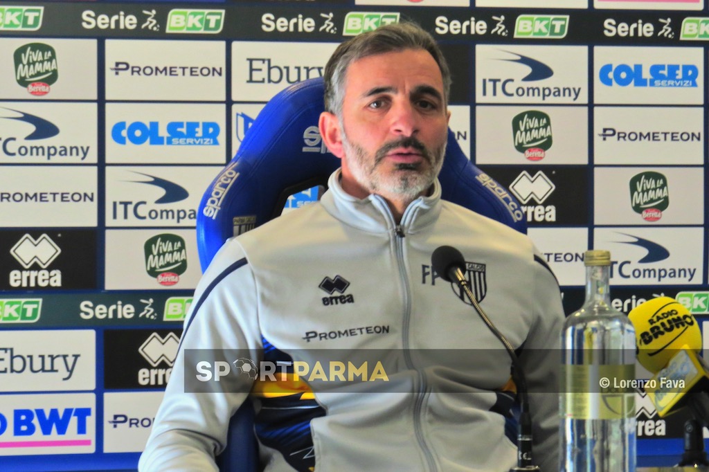 mister Fabio Pecchia Conferenza stampa Parma Calcio 20gennaio2023