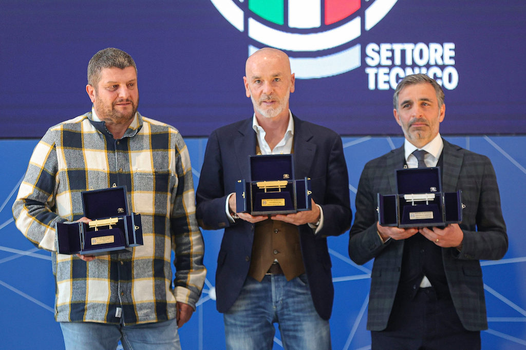 Baldini Pioli e Pecchia migliori allenatori stagione 2021 2022 Foto Getty Images