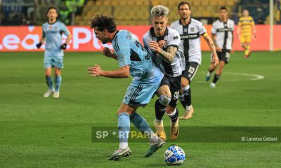 Parma Pisa 0 1 Serie B 2022 2023 fallo di Calabresi su Man