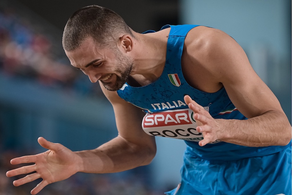 Tobia Bocchi agli Europei indoor di atletica 2023 salto triplo