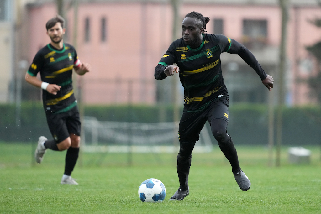 Abdoul Bandaogo in Colorno NibbianoValtidone 1 1 33a giornata Eccellenza 2022 2023